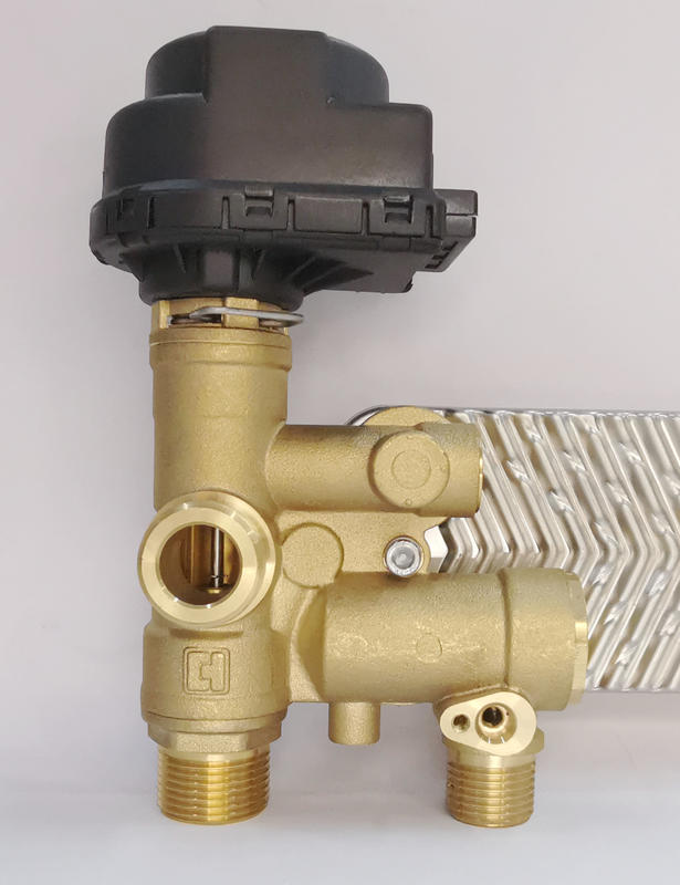Copper outlet valve (magnetic filtration)