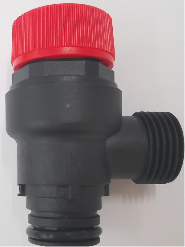 Polymer safety valve (G1/2 male thread customized)