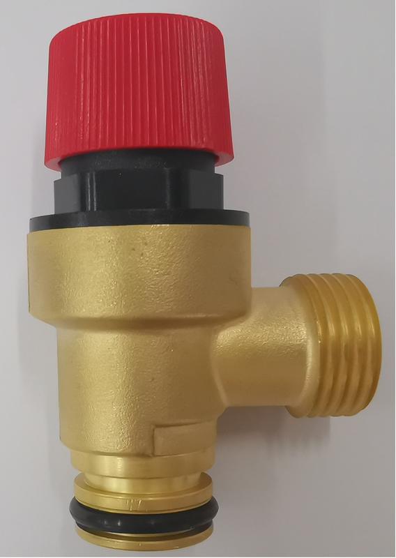 Copper safety valve (G1/2 male thread)