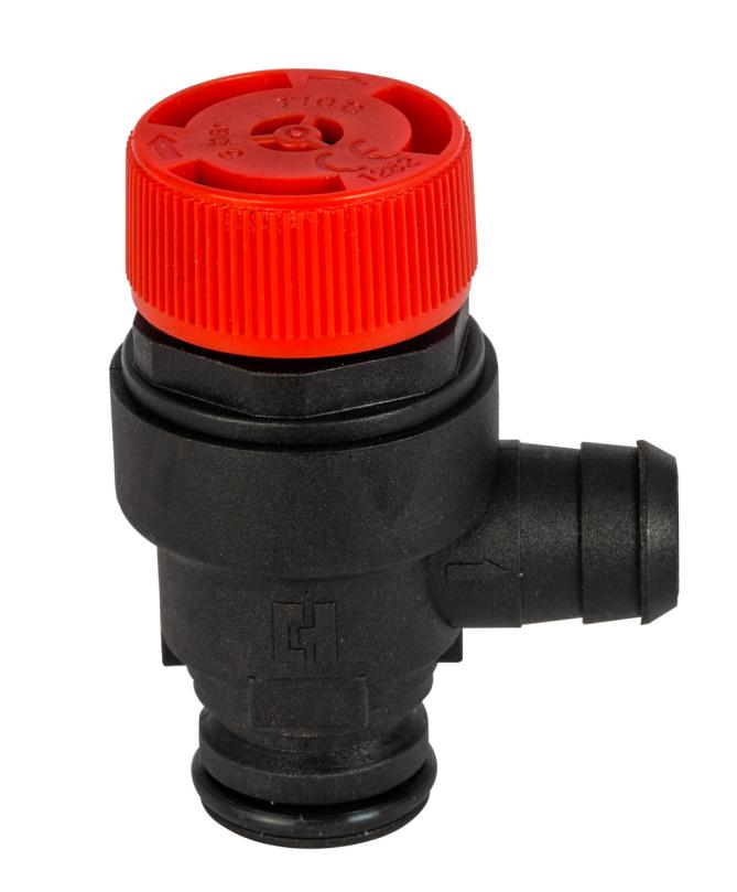 Polymer safety valve (Φ15.5 plug-in type small socket)
