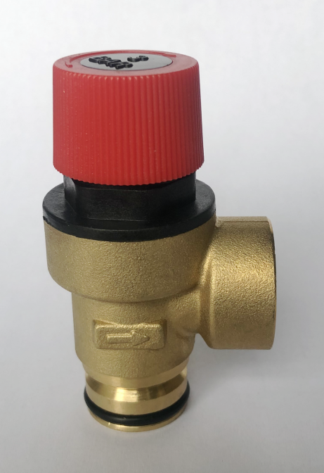 Copper safety valve (G1/2 female thread)