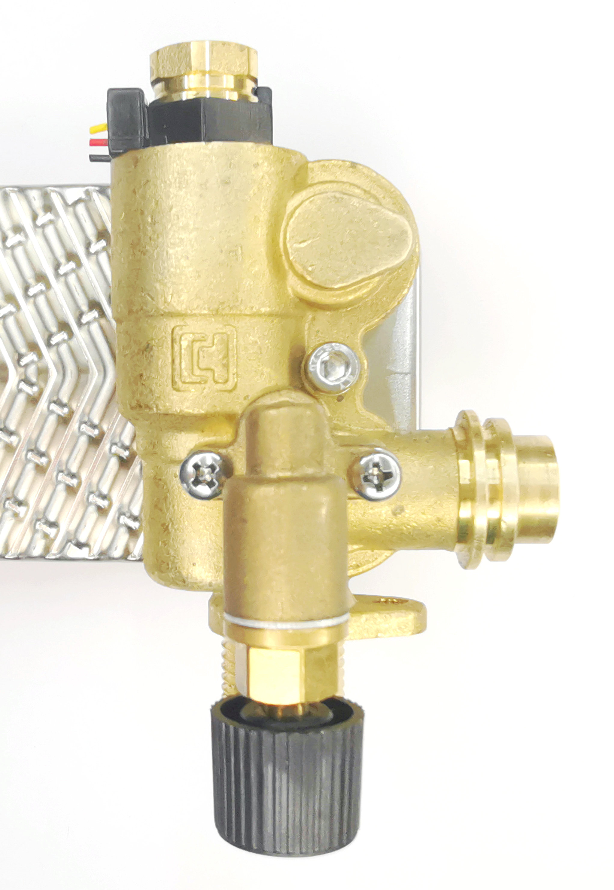 Válvula de entrada de cobre (insertada en la parte inferior de la bomba Relleno vertical)