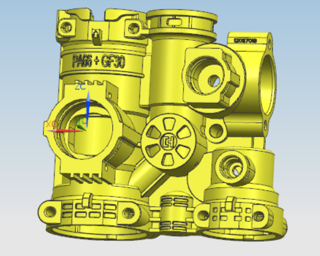 Outlet valve body CHEPD-01A