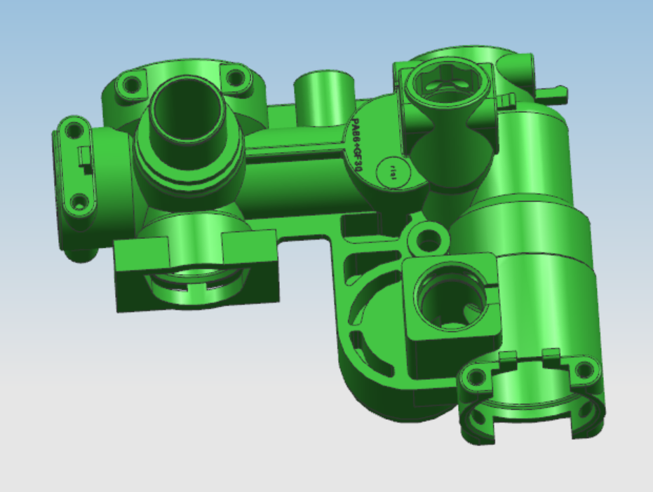 Water inlet valve body CHIP-06