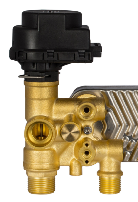 Gas heating furnace outlet valve 4