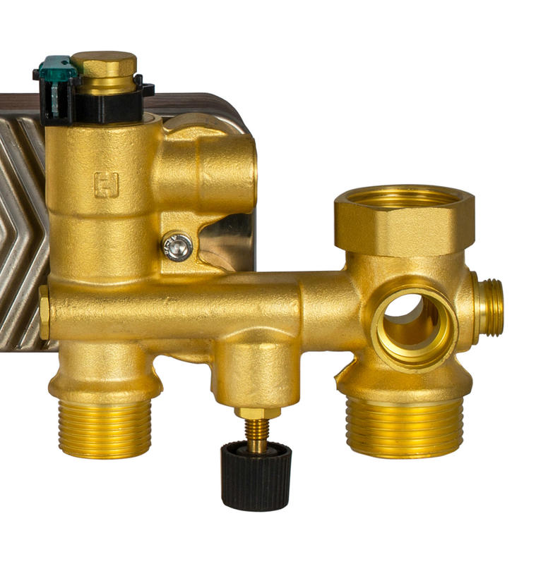 Válvula de entrada de agua para calefacción de gas y calentadores de agua11