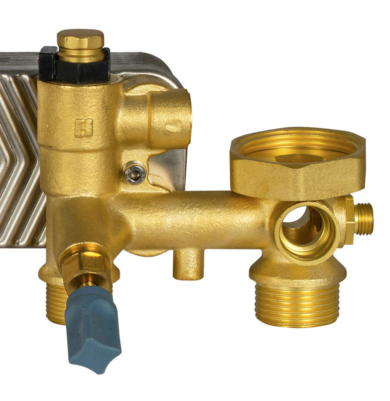 Water inlet valve for gas heating and hot water furnace8